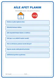 12 Kasım Afet Eğitimi Hazırlık Günü Pano ve Etkinlik Paketi — 10. sayfa