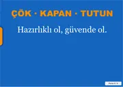 12 Kasım Afet Eğitimi Hazırlık Günü Pano ve Etkinlik Paketi — 15. sayfa