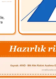 13 Ekim Dünya Afet Risklerinin Azaltılması Günü Dev Panosu (12 parça · 84 × 89 cm) — 11. sayfa