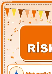 13 Ekim Dünya Afet Risklerinin Azaltılması Günü Dev Panosu (12 parça · 84 × 89 cm) — 2. sayfa