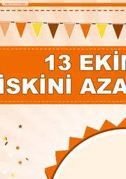 13 Ekim Dünya Afet Risklerinin Azaltılması Günü Pano Şeridi ve 6 Bilgi Posteri (8 parça · 84 × 59 cm) — 3. sayfa