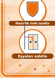 13 Ekim Dünya Afet Risklerinin Azaltılması Günü Pano Şeridi ve 6 Bilgi Posteri (8 parça · 84 × 59 cm) — 6. sayfa