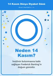 14 Kasım Dünya Diyabet Günü Pano Şeridi ve 6 Bilgi Posteri (8 parça · 84 × 59 cm) — 15. sayfa