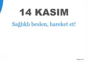 14 Kasım Dünya Diyabet Günü Pano ve Etkinlik Paketi — 14. sayfa