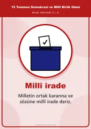 15 Temmuz Demokrasi ve Millî Birlik Günü Pano Şeridi ve 6 Bilgi Posteri (8 parça · 84 × 59 cm) — 11. sayfa