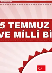 15 Temmuz Demokrasi ve Millî Birlik Günü Pano Şeridi ve 6 Bilgi Posteri (8 parça · 84 × 59 cm) — 3. sayfa