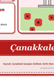 18 Mart Şehitler Günü Dev Panosu (12 parça · 84 × 89 cm) — 11. sayfa