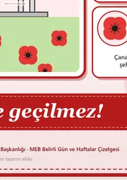 18 Mart Şehitler Günü Dev Panosu (12 parça · 84 × 89 cm) — 12. sayfa