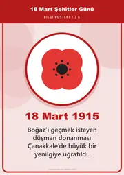18 Mart Şehitler Günü Pano Şeridi ve 6 Bilgi Posteri (8 parça · 84 × 59 cm) — 10. sayfa