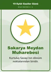 19 Eylül Gaziler Günü Pano Şeridi ve 6 Bilgi Posteri (8 parça · 84 × 59 cm) — 13. sayfa
