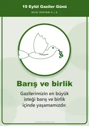 19 Eylül Gaziler Günü Pano Şeridi ve 6 Bilgi Posteri (8 parça · 84 × 59 cm) — 15. sayfa