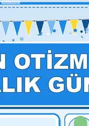 2 Nisan Dünya Otizm Farkındalık Günü Dev Panosu (12 parça · 84 × 89 cm) — 4. sayfa