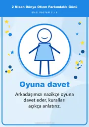 2 Nisan Dünya Otizm Farkındalık Günü Pano Şeridi ve 6 Bilgi Posteri (8 parça · 84 × 59 cm) — 14. sayfa