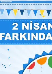 2 Nisan Dünya Otizm Farkındalık Günü Pano Şeridi ve 6 Bilgi Posteri (8 parça · 84 × 59 cm) — 3. sayfa