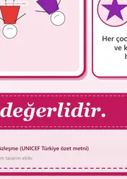 20 Kasım Dünya Çocuk Hakları Günü Dev Panosu (12 parça · 84 × 89 cm) — 12. sayfa