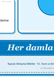22 Mart Dünya Su Günü Dev Panosu (12 parça · 84 × 89 cm) — 11. sayfa