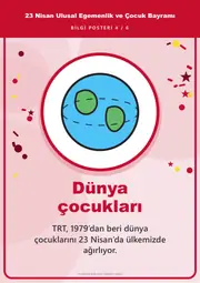 23 Nisan Ulusal Egemenlik ve Çocuk Bayramı Pano Şeridi ve 6 Bilgi Posteri (8 parça · 84 × 59 cm) — 13. sayfa