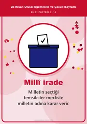 23 Nisan Ulusal Egemenlik ve Çocuk Bayramı Pano Şeridi ve 6 Bilgi Posteri (8 parça · 84 × 59 cm) — 14. sayfa