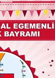 23 Nisan Ulusal Egemenlik ve Çocuk Bayramı Pano Şeridi ve 6 Bilgi Posteri (8 parça · 84 × 59 cm) — 4. sayfa