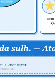 24 Ekim Birleşmiş Milletler Günü Dev Panosu (12 parça · 84 × 89 cm) — 12. sayfa