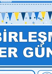 24 Ekim Birleşmiş Milletler Günü Dev Panosu (12 parça · 84 × 89 cm) — 4. sayfa