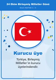 24 Ekim Birleşmiş Milletler Günü Pano Şeridi ve 6 Bilgi Posteri (8 parça · 84 × 59 cm) — 12. sayfa