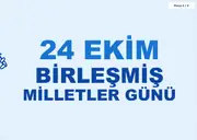 24 Ekim Birleşmiş Milletler Günü Pano ve Etkinlik Paketi — 13. sayfa