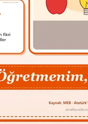 24 Kasım Öğretmenler Günü Dev Panosu (12 parça · 84 × 89 cm) — 11. sayfa