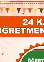 24 Kasım Öğretmenler Günü Pano Şeridi ve 6 Bilgi Posteri (8 parça · 84 × 59 cm) — 3. sayfa
