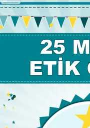 25 Mayıs Etik Günü Pano Şeridi ve 6 Bilgi Posteri (8 parça · 84 × 59 cm) — 3. sayfa
