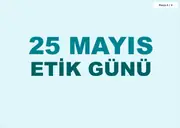 25 Mayıs Etik Günü Pano ve Etkinlik Paketi — 12. sayfa