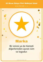 26 Nisan Dünya Fikrî Mülkiyet Günü Pano Şeridi ve 6 Bilgi Posteri (8 parça · 84 × 59 cm) — 13. sayfa