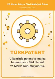 26 Nisan Dünya Fikrî Mülkiyet Günü Pano Şeridi ve 6 Bilgi Posteri (8 parça · 84 × 59 cm) — 14. sayfa