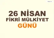 26 Nisan Dünya Fikrî Mülkiyet Günü Pano ve Etkinlik Paketi — 11. sayfa