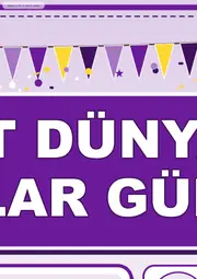 27 Mart Dünya Tiyatrolar Günü Dev Panosu (12 parça · 84 × 89 cm) — 4. sayfa