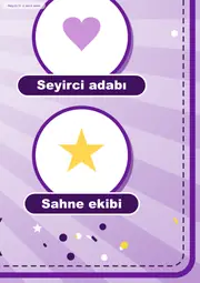27 Mart Dünya Tiyatrolar Günü Pano Şeridi ve 6 Bilgi Posteri (8 parça · 84 × 59 cm) — 9. sayfa