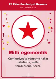 29 Ekim Cumhuriyet Bayramı Pano Şeridi ve 6 Bilgi Posteri (8 parça · 84 × 59 cm) — 12. sayfa