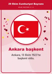 29 Ekim Cumhuriyet Bayramı Pano Şeridi ve 6 Bilgi Posteri (8 parça · 84 × 59 cm) — 14. sayfa