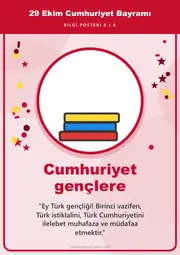29 Ekim Cumhuriyet Bayramı Pano Şeridi ve 6 Bilgi Posteri (8 parça · 84 × 59 cm) — 15. sayfa