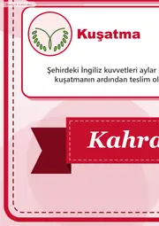 29 Nisan Kût’ül Amâre Zaferi Dev Panosu (12 parça · 84 × 89 cm) — 10. sayfa