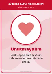 29 Nisan Kût’ül Amâre Zaferi Pano Şeridi ve 6 Bilgi Posteri (8 parça · 84 × 59 cm) — 15. sayfa