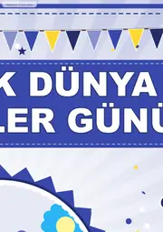 3 Aralık Dünya Engelliler Günü Pano Şeridi ve 6 Bilgi Posteri (8 parça · 84 × 59 cm) — 4. sayfa