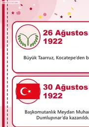 30 Ağustos Zafer Bayramı Dev Panosu (12 parça · 84 × 89 cm) — 6. sayfa