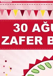 30 Ağustos Zafer Bayramı Pano Şeridi ve 6 Bilgi Posteri (8 parça · 84 × 59 cm) — 3. sayfa