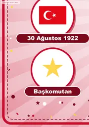 30 Ağustos Zafer Bayramı Pano Şeridi ve 6 Bilgi Posteri (8 parça · 84 × 59 cm) — 6. sayfa