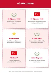 30 Ağustos Zafer Bayramı Pano ve Etkinlik Paketi — 7. sayfa