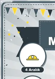 4 Aralık Dünya Madenciler Günü Pano Şeridi ve 6 Bilgi Posteri (8 parça · 84 × 59 cm) — 2. sayfa
