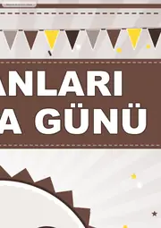 4 Ekim Dünya Hayvanları Koruma Günü Pano Şeridi ve 6 Bilgi Posteri (8 parça · 84 × 59 cm) — 4. sayfa