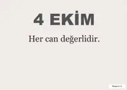4 Ekim Dünya Hayvanları Koruma Günü Pano ve Etkinlik Paketi — 14. sayfa