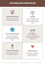 4 Ekim Dünya Hayvanları Koruma Günü Pano ve Etkinlik Paketi — 8. sayfa